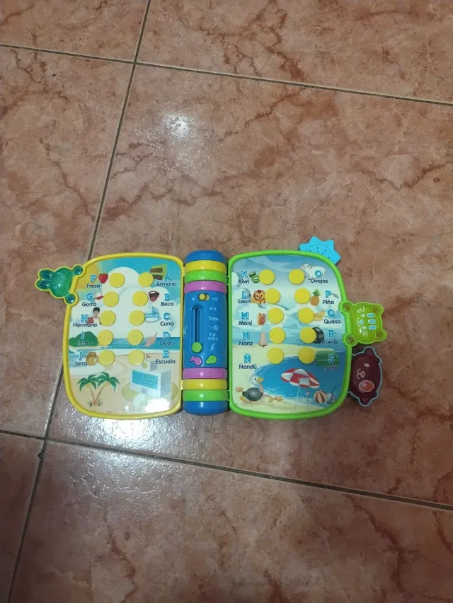 Libro musical infantil Máquina de aprender