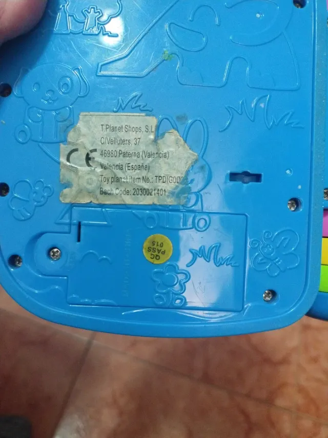 Libro musical infantil Máquina de aprender