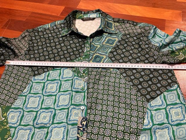 Camicia Stradivarius Raso Maniche Lunghe tg. M