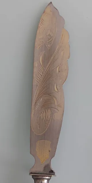 JUEGO CUBIERTOS POSTRE+ESTUCHE REGALO BODA AÑOS 50