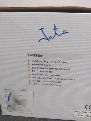 Cafetera Eléctrica Jata Duo