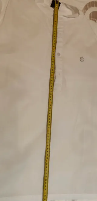 Camisa Ibicenca Blanca Hombre