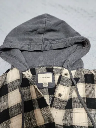 Camisa cuadros American Eagle