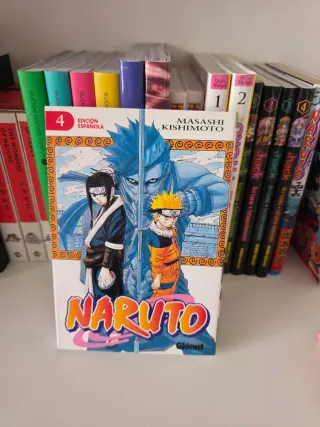 Pack de Naruto (tomos 1, 2, 3, 4, 5, 7 y 8)