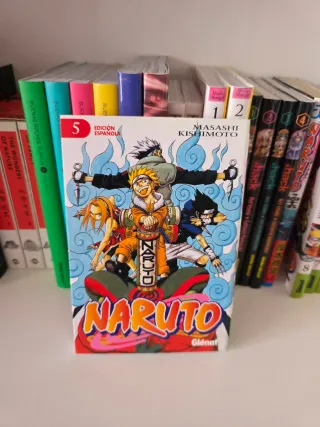 Pack de Naruto (tomos 1, 2, 3, 4, 5, 7 y 8)