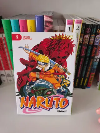 Pack de Naruto (tomos 1, 2, 3, 4, 5, 7 y 8)