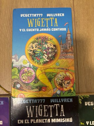 PACK LIBROS SAGA WIGETTA