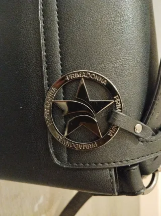 Bolso Negro Primadonna con Estrella