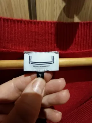 Jersey Adolfo Domínguez Rojo Talla Única