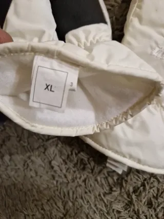 Guantes de esquí Invicta blancos talla XL