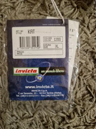 Guantes de esquí Invicta blancos talla XL