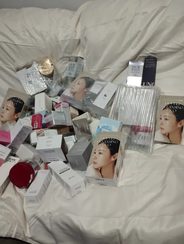 Lote de productos de belleza