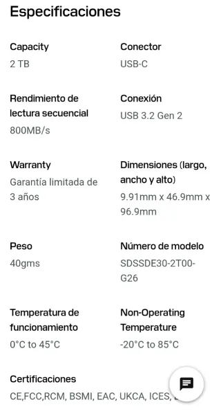 SanDisk Portable SSD 2TB