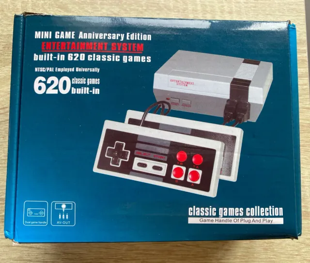 Mini Consola Retro 620 Juegos Clásicos