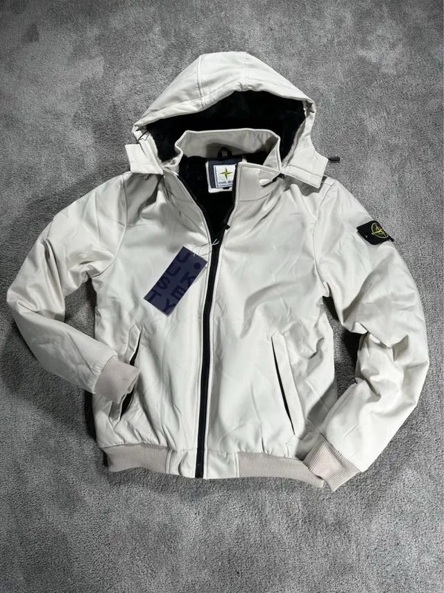 Chaqueta Stone Island Blanca