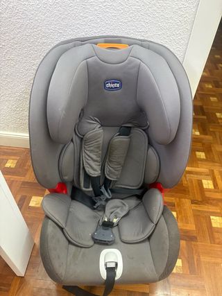 Silla coche Chicco niños gris