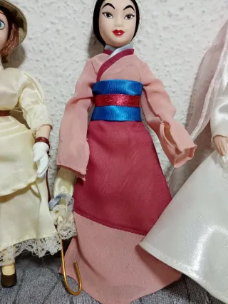 Lote 4 Muñecas Disney