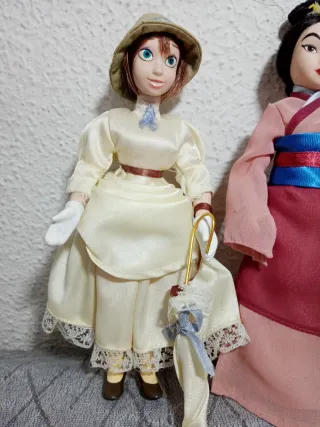 Lote 4 Muñecas Disney