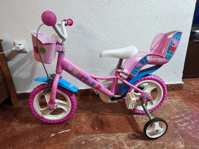 Bicicleta Peppa Pig 12 para niños