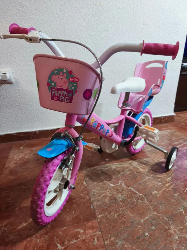 Bicicleta Peppa Pig 12 para niños