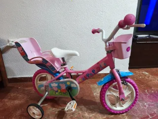 Bicicleta Peppa Pig 12 para niños