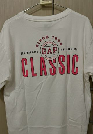 Camiseta Gap Classic Blanca