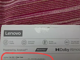 Lenovo Tab M9+Carcasa+Protector pantalla [4GB RAM]