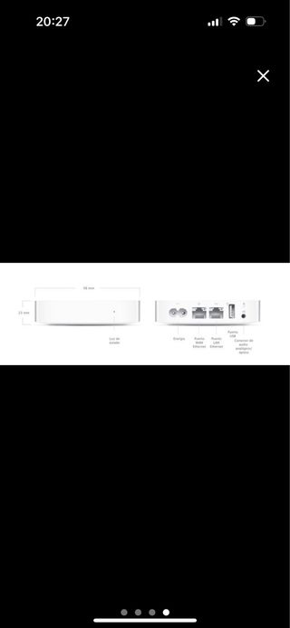 Apple AirPort Express A1392 Router Inalámbrico