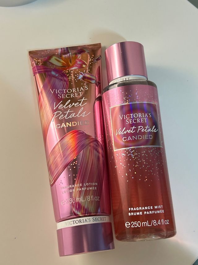 Victoria's Secret Velvet Petals Candied Set