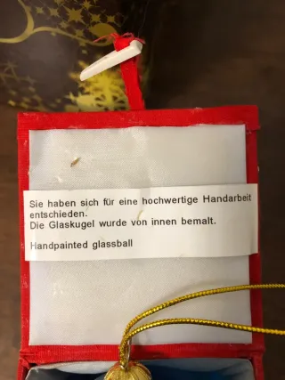 Pallina di Natale angelo su nuvola