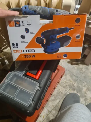 Lijadora Dexter 350W Poco Uso