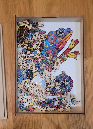 Puzzle ANIWOOD Camaleón 150 Piezas