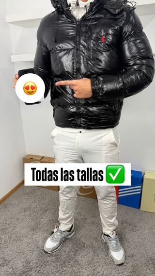 Chaqueta Polo Ralph Lauren Negra Brillante