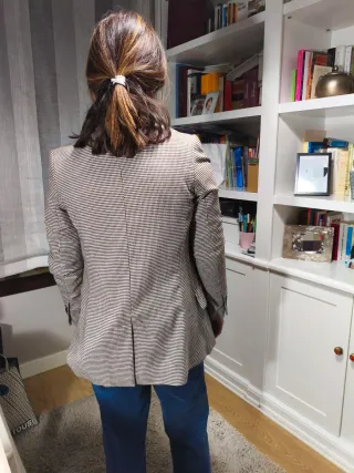 Americana Mango Pata de Gallo Talla S