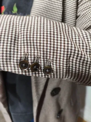 Americana Mango Pata de Gallo Talla S