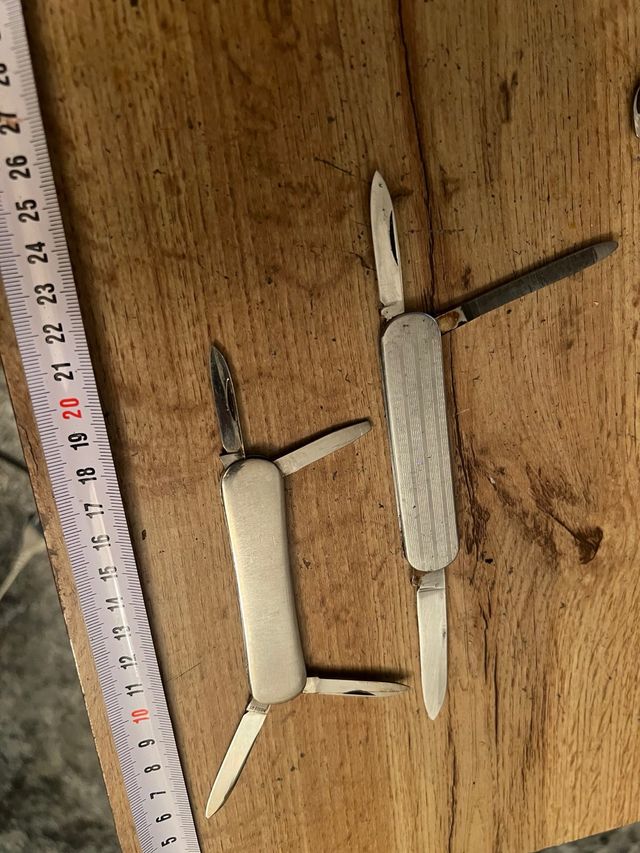 Navette da tasca argentate