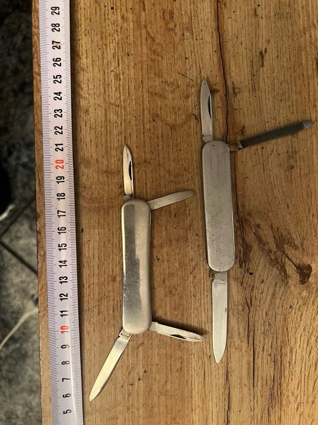 Navette da tasca argentate