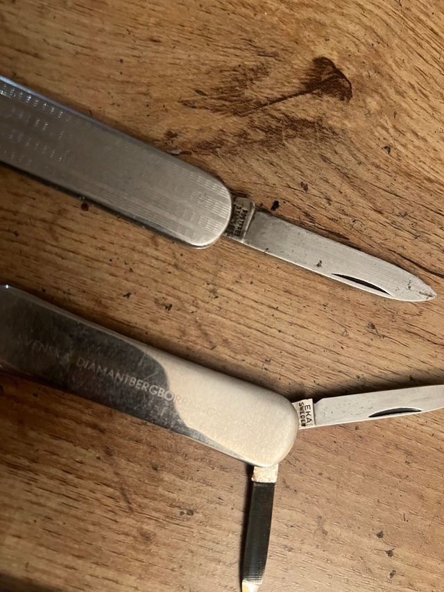 Navette da tasca argentate