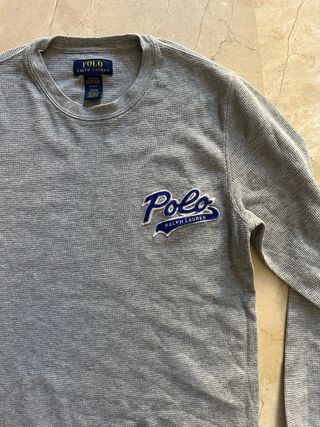 Sudadera Polo Ralph Lauren Gris Talla S