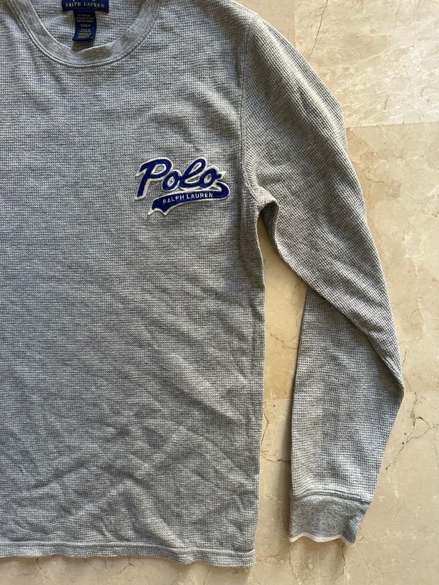 Sudadera Polo Ralph Lauren Gris Talla S