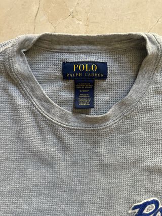 Sudadera Polo Ralph Lauren Gris Talla S