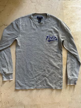 Sudadera Polo Ralph Lauren Gris Talla S