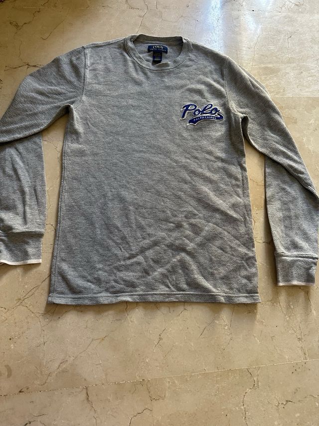 Sudadera Polo Ralph Lauren Gris Talla S