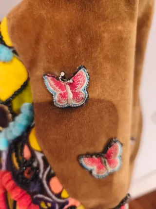 Bolso Luna Llena Marrón Multicolor