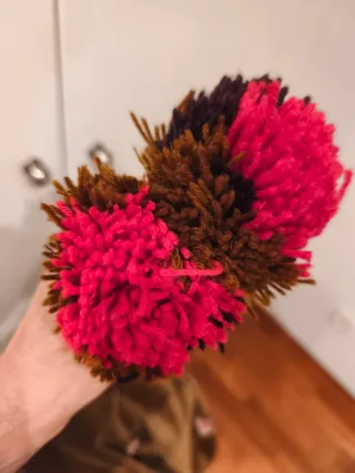 Bolso Luna Llena Marrón Multicolor