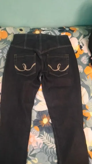 Pantalón vaquero mujer azul