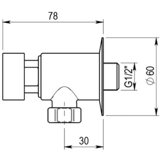Grifo temporizado urinario Presto XT-U 26706