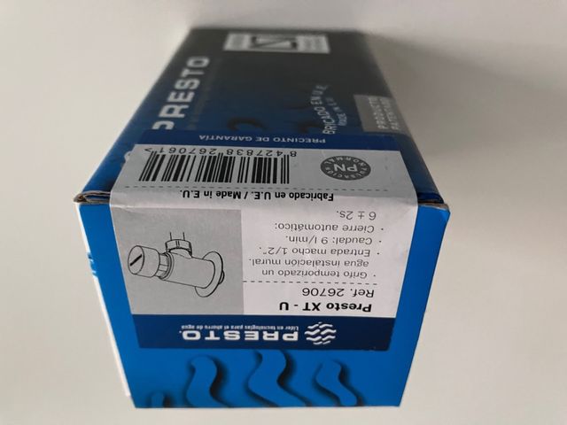 Grifo temporizado urinario Presto XT-U 26706