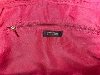 Bolso Sfera Rojo Piel