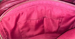 Bolso Sfera Rojo Piel